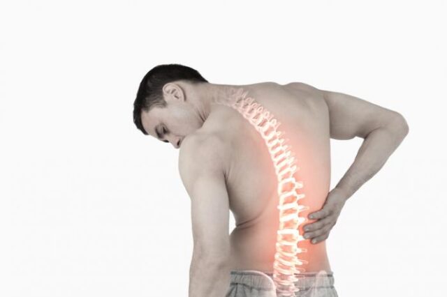 Lower back disc pain affecting daily activities